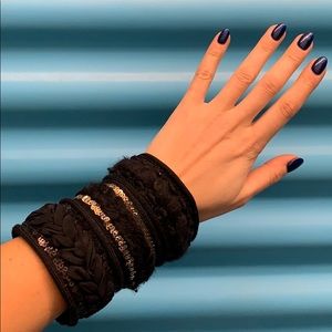 YSL Yves Saint Laurent Wool Bracelets